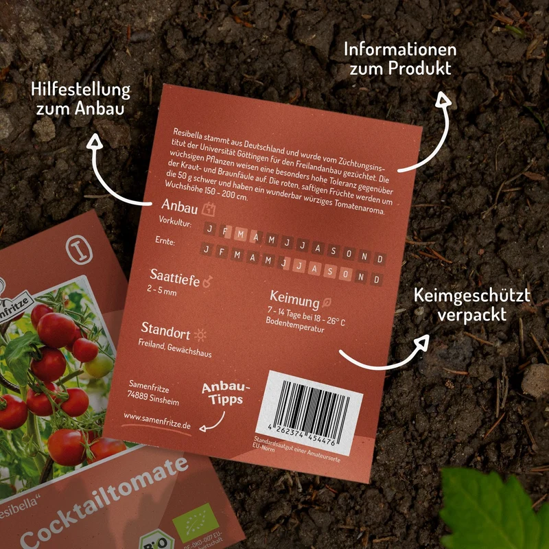 Resibella Bio-Tomatensamen