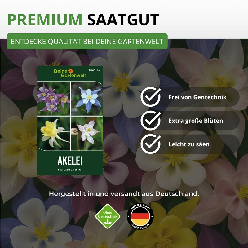 Akelei Mrs Scott Elliot Mix Saatgut