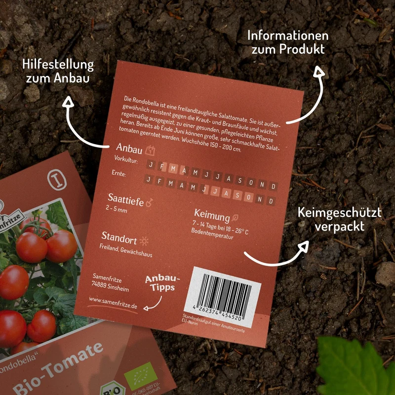 Rondobella Bio-Tomatensamen