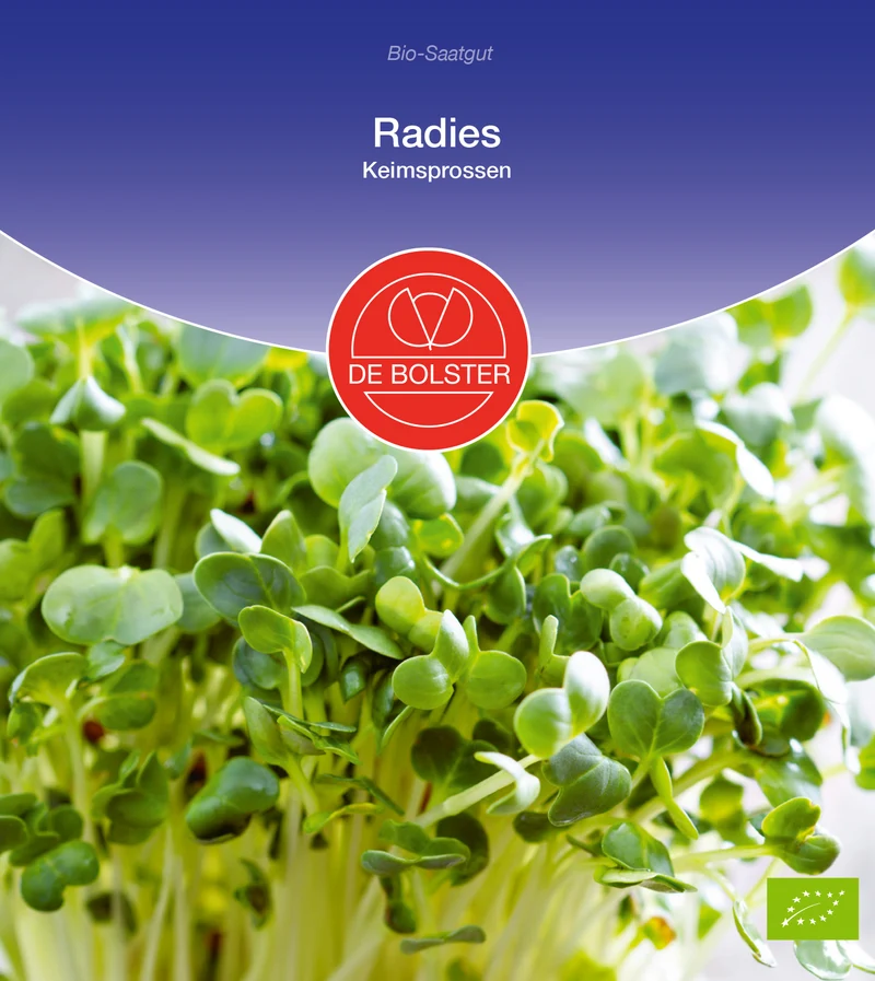 Radies Keimsprossen | BIO Keimsprossen von De Bolster [MHD 12/2023]