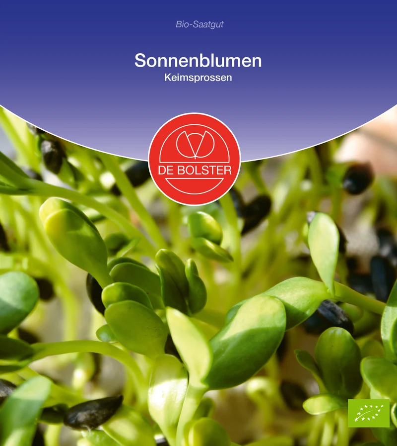 Sonnenblumen Keimsprossen | BIO Keimsprossen von De Bolster [MHD 12/2025]