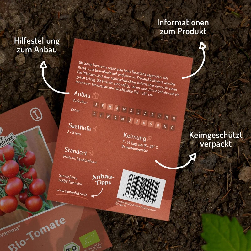 Vivaroma Bio-Tomatensamen