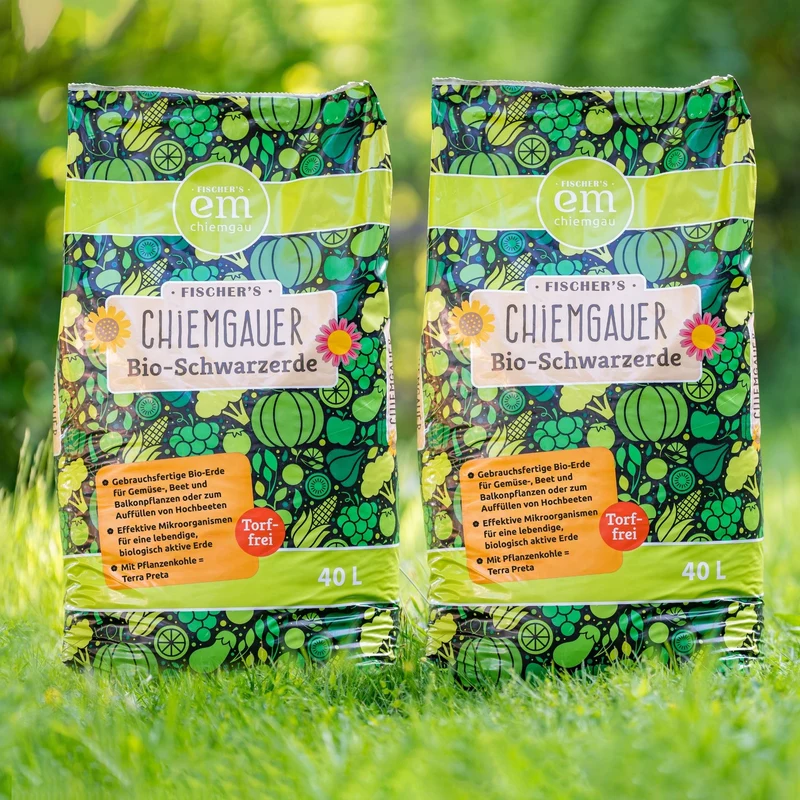 Chiemgauer Bio-Schwarzerde - torffreie Terra Preta Erde