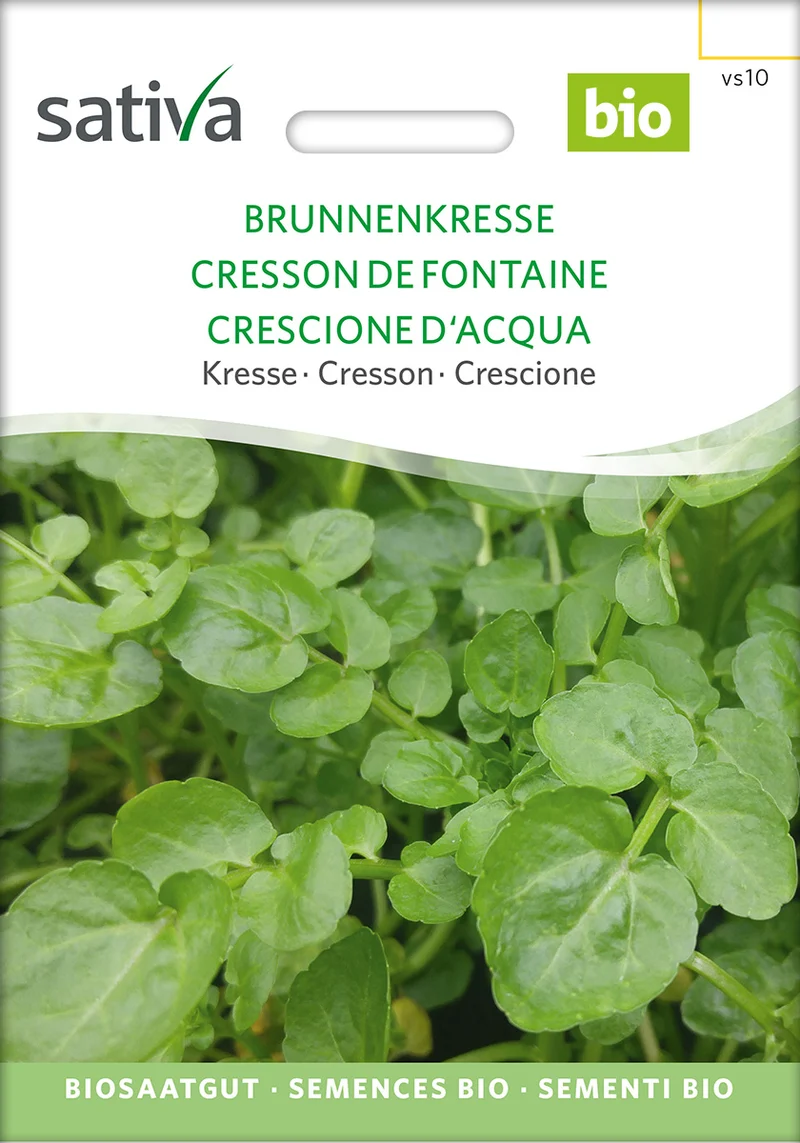 BIO Saatgut Brunnenkresse