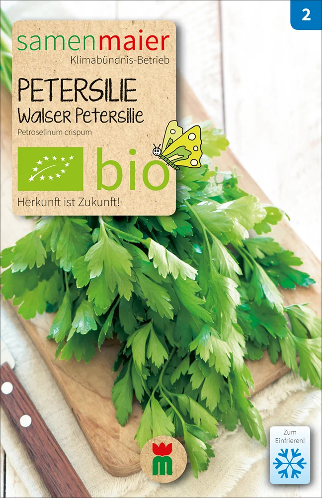 Petersilie Walser Petersilie | BIO Petersiliensamen von Samen Maier