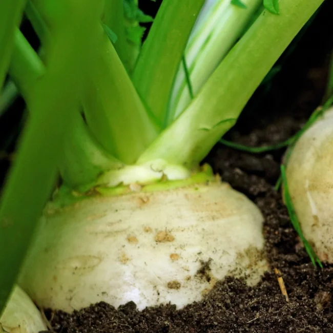 Turnip: Early Flat White Organic Seed