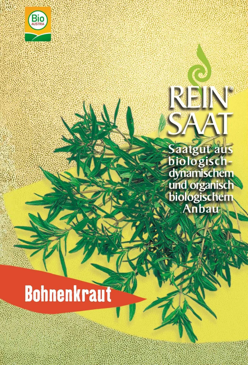Bohnenkraut | BIO Bohnenkrautsamen von Reinsaat [MHD 12/2023]