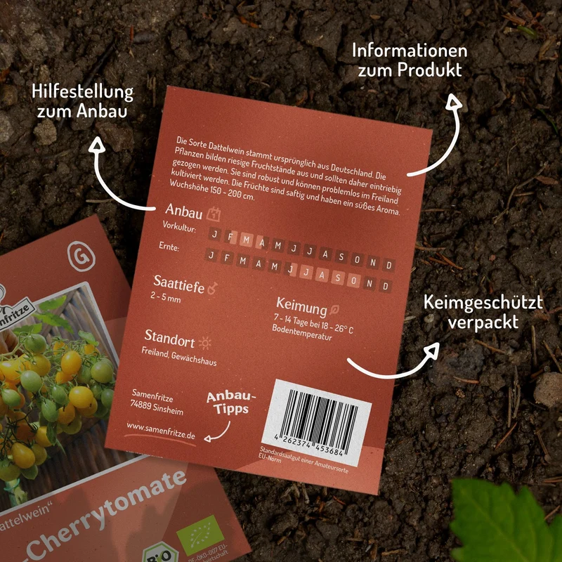 Dattelwein Bio-Tomatensamen
