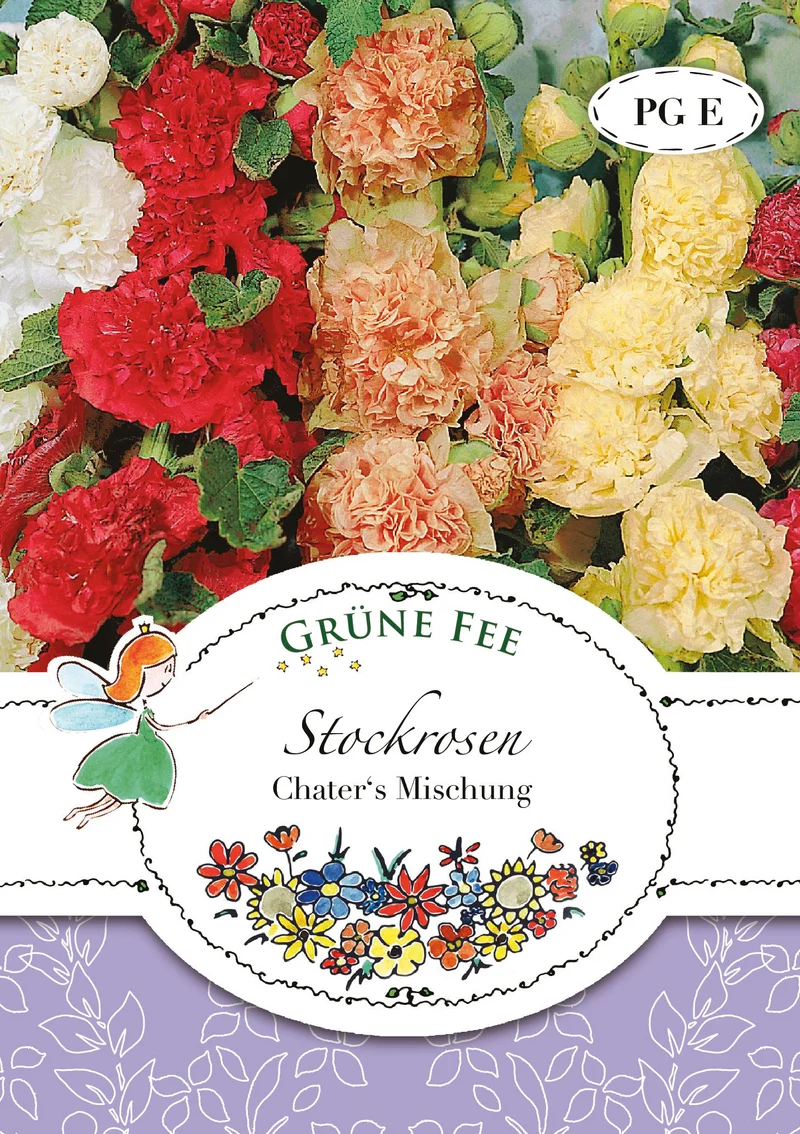 Stockrose Chaters Mischung Saatgut