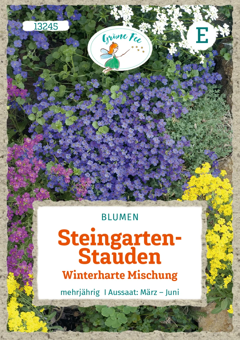 Steingarten Stauden Winterharte Mischung Saatgut