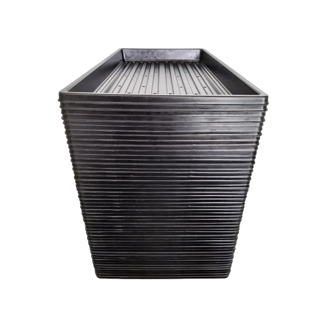 1020 Microgreens Growing Trays WITH Holes 10" x 20" (Shallow - With Holes)