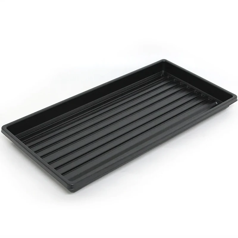 1020 Microgreens Growing Trays WITHOUT Holes 10" x 20" (Shallow - Without Holes)