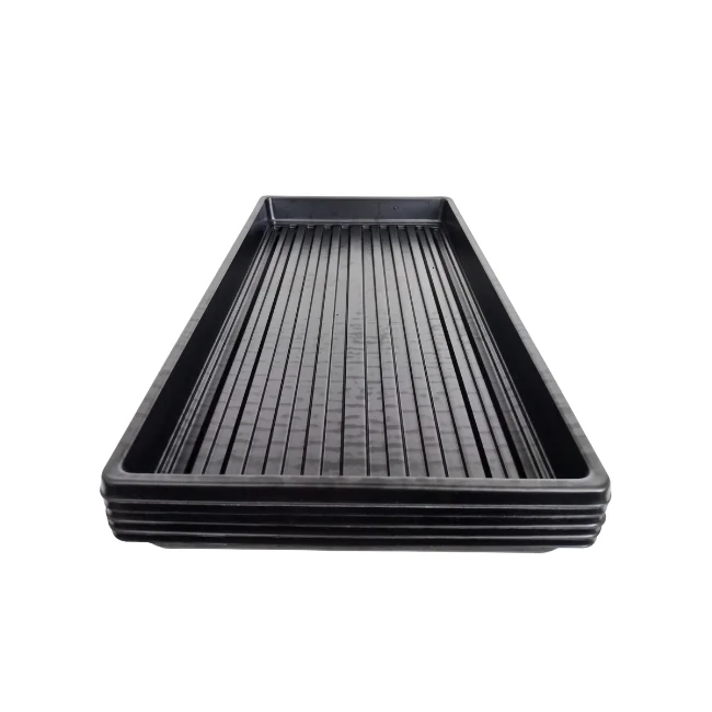 1020 Microgreens Growing Trays WITHOUT Holes 10" x 20" (Shallow - Without Holes)