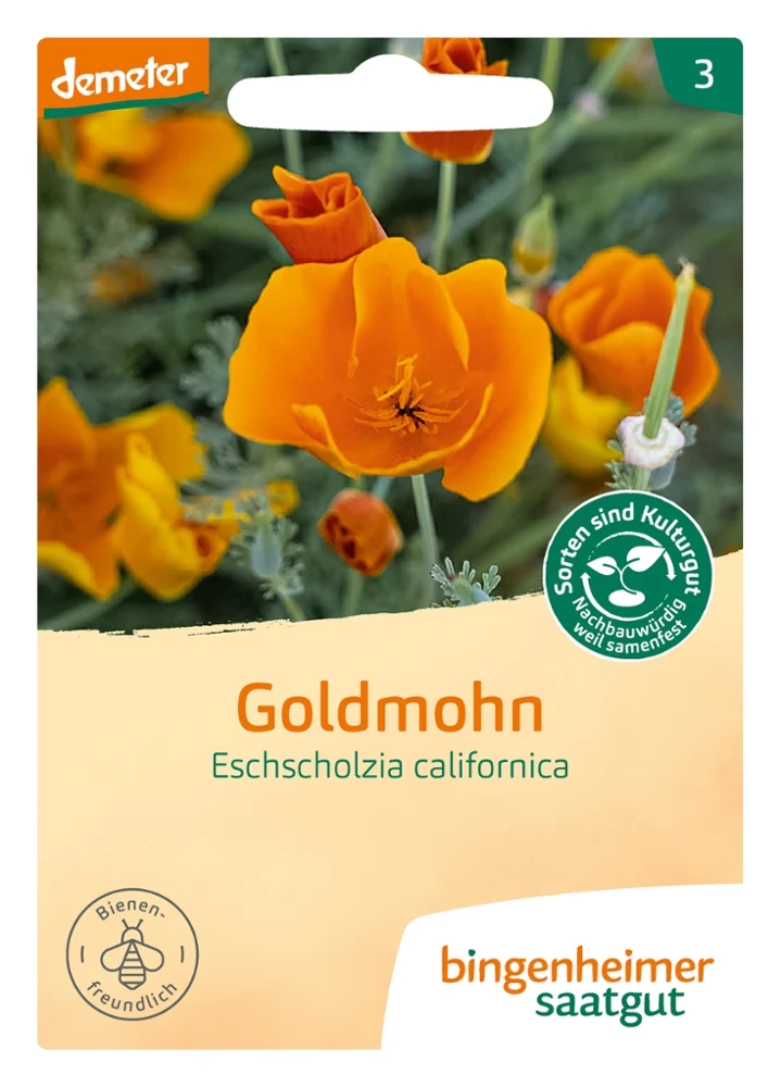 BIO Saatgut Goldmohn