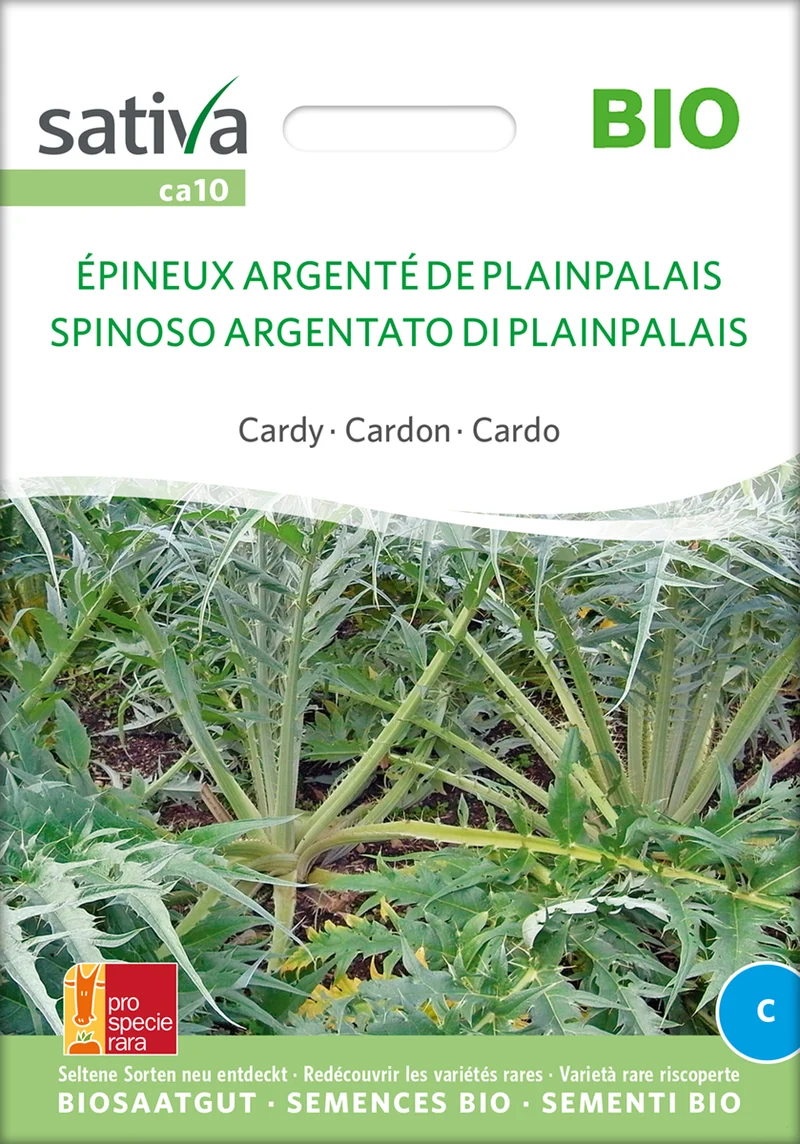 Cardy Epineux Argente De P.-Palais | BIO Blumensamen von Sativa Rheinau [MHD 12/2025]