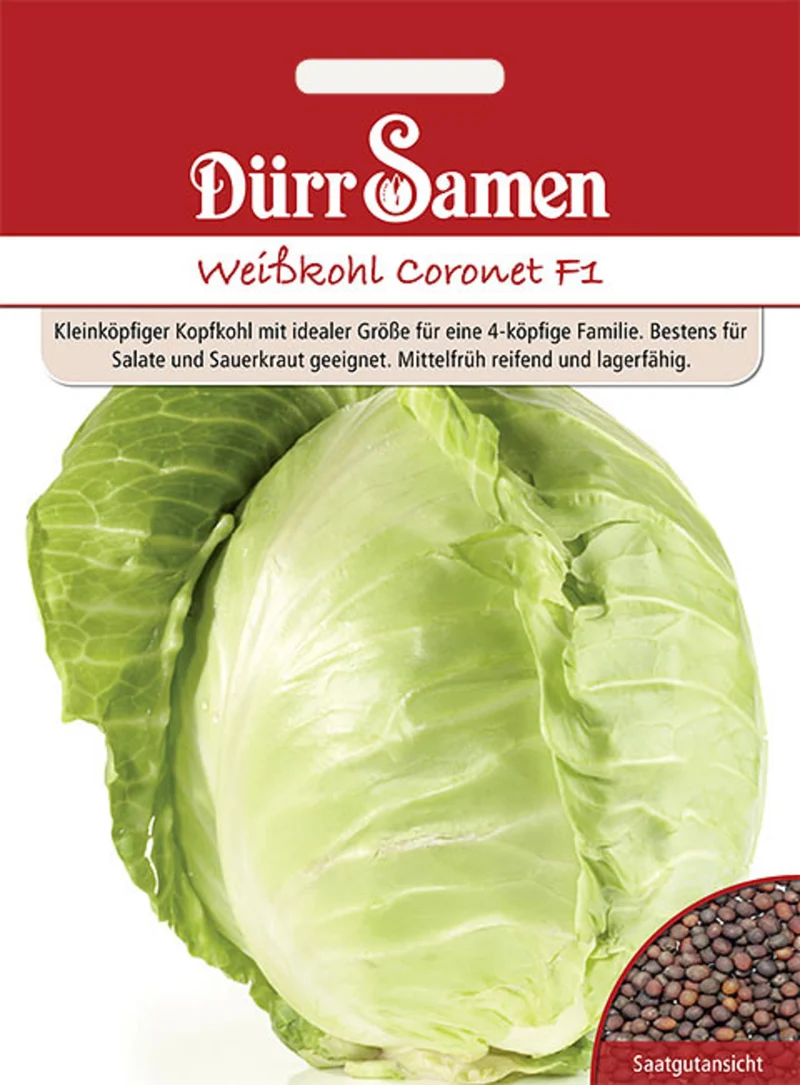 Weißkohl Coronet F1 Saatgut