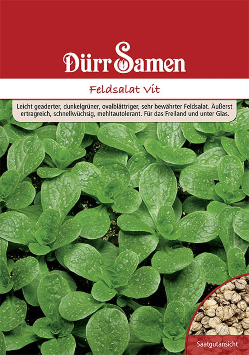 Feldsalat Vit 250 g Saatgut