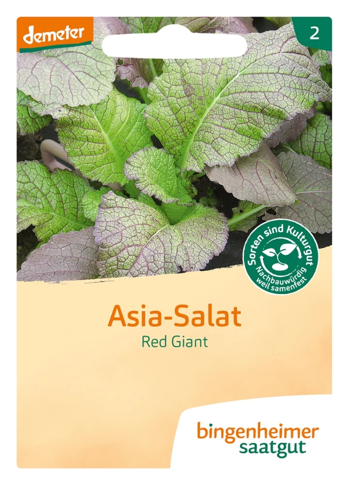 BIO Saatgut Asiasalat Red Giant