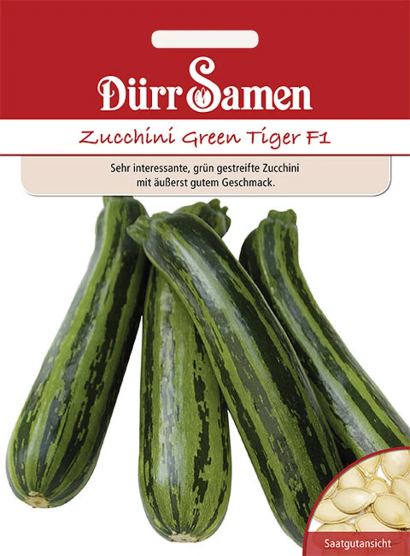 Zucchini Green Tiger F1 Saatgut