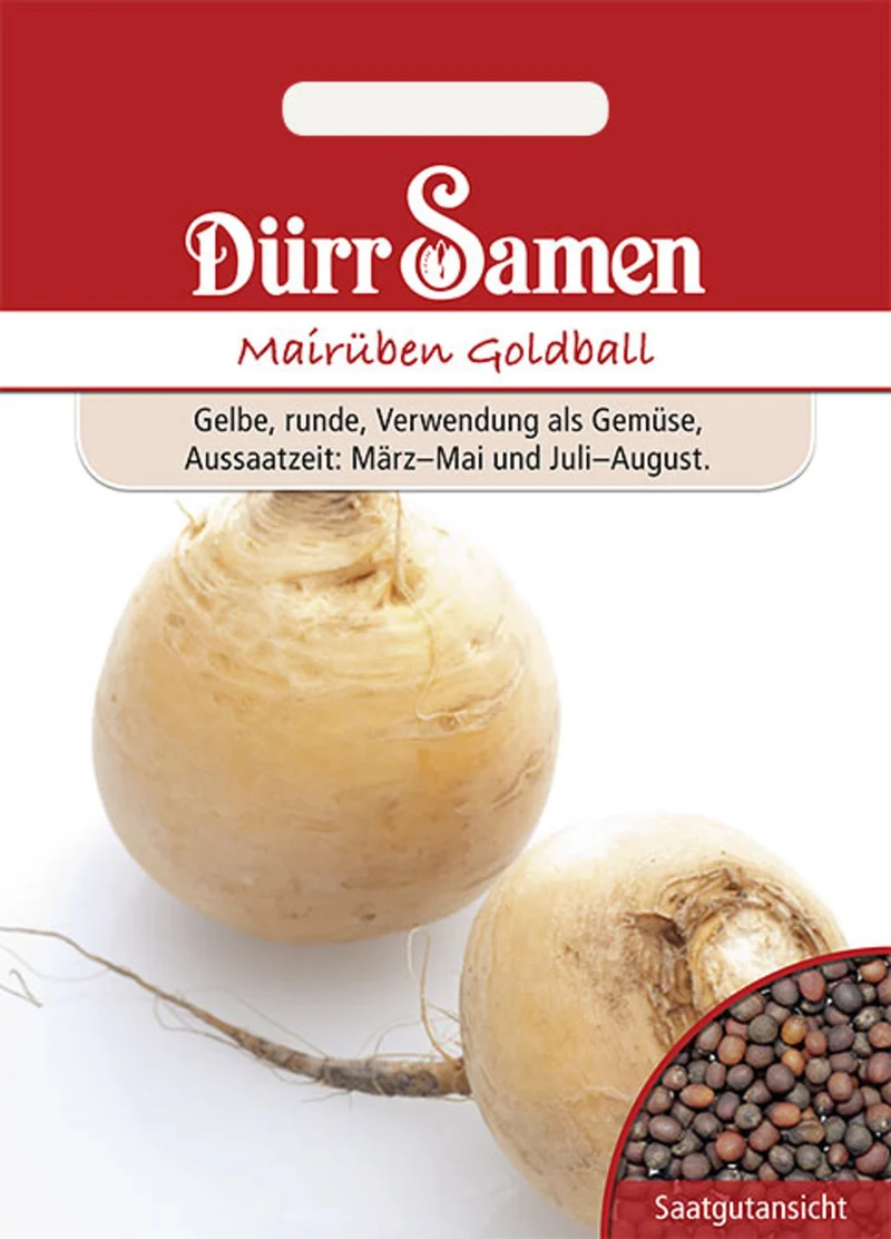 Mairüben Butterrüben Goldball Saatgut