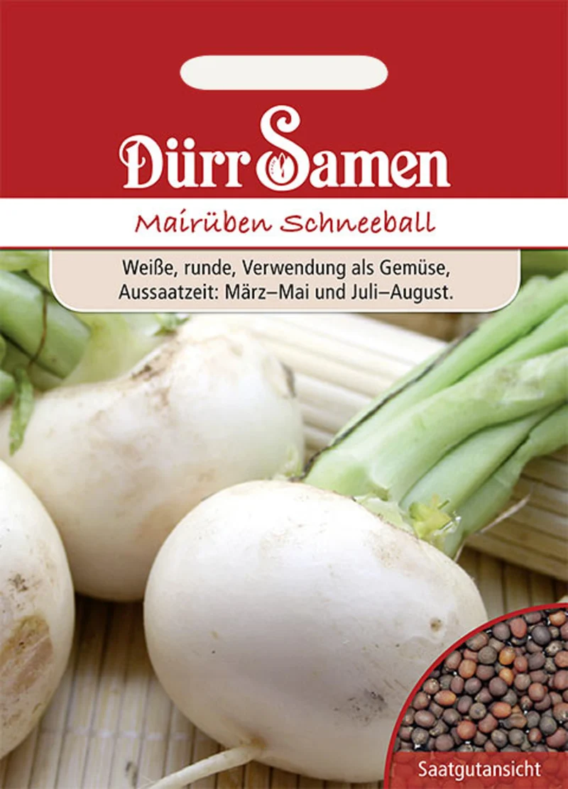 Mairüben Schneeball Saatgut