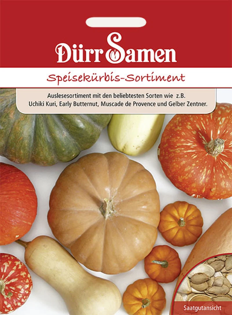 Speisekürbis Sortiment Saatgut