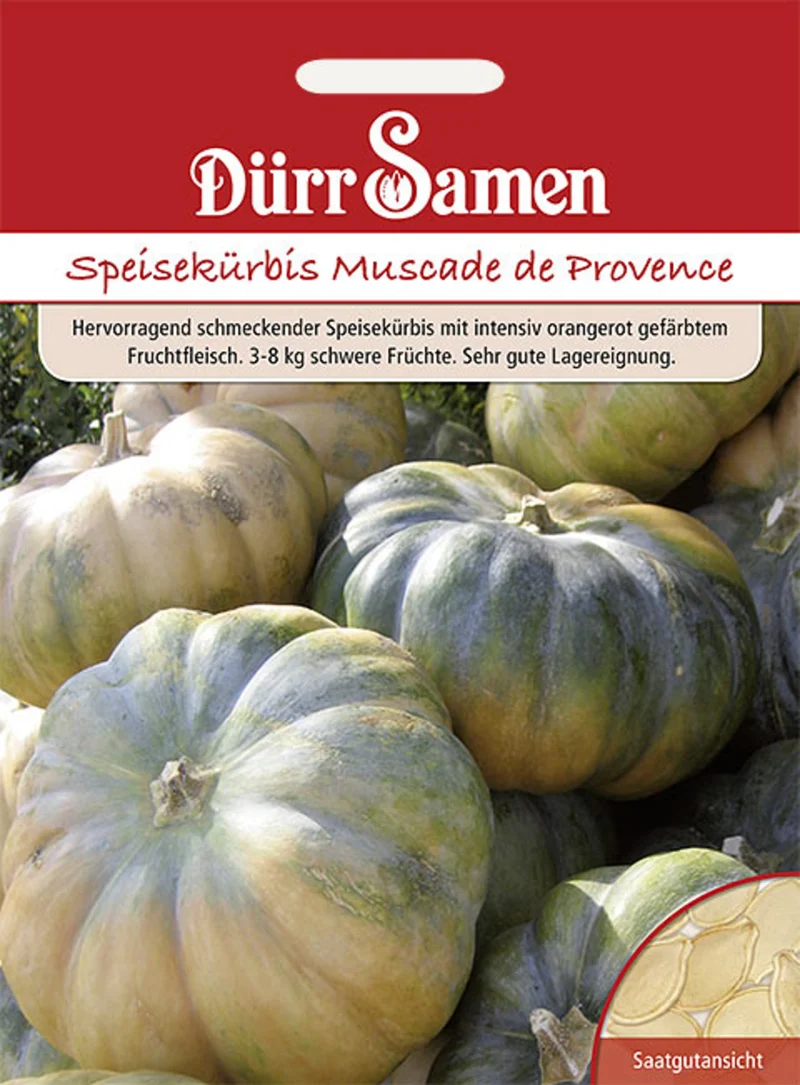 Speisekürbis Muscade de Provence Saatgut