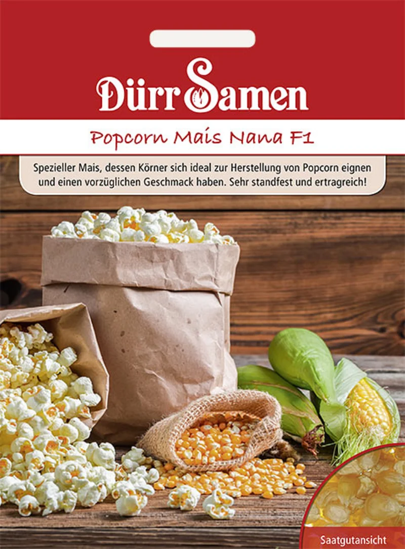 Popcorn Mais Nana F1 Saatgut