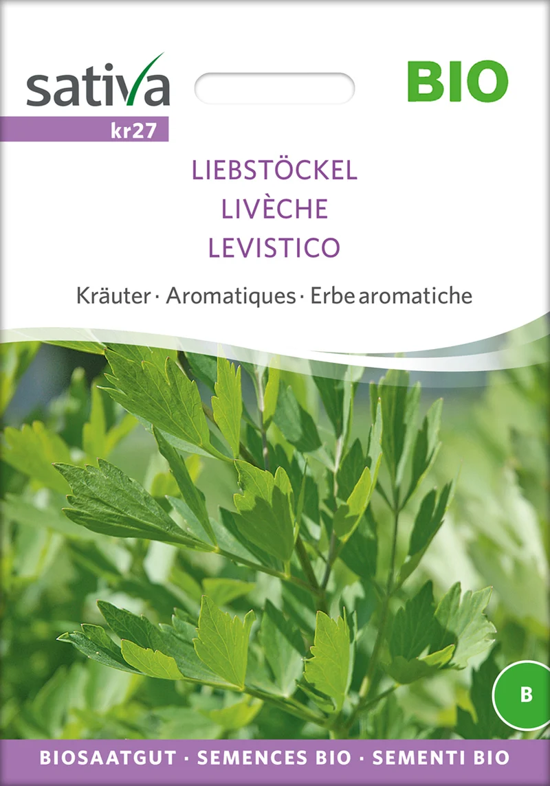 Liebstöckel | BIO Liebstöckelsamen von Sativa Rheinau [MHD 12/2024]