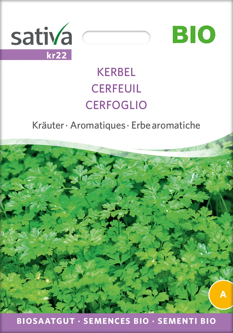 Kerbel | BIO Kerbelsamen von Sativa Rheinau [MHD 12/2025]