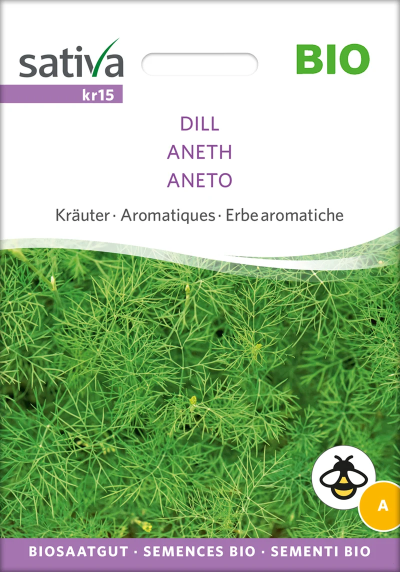 Dill | BIO Dillsamen von Sativa Rheinau [MHD 12/2025]