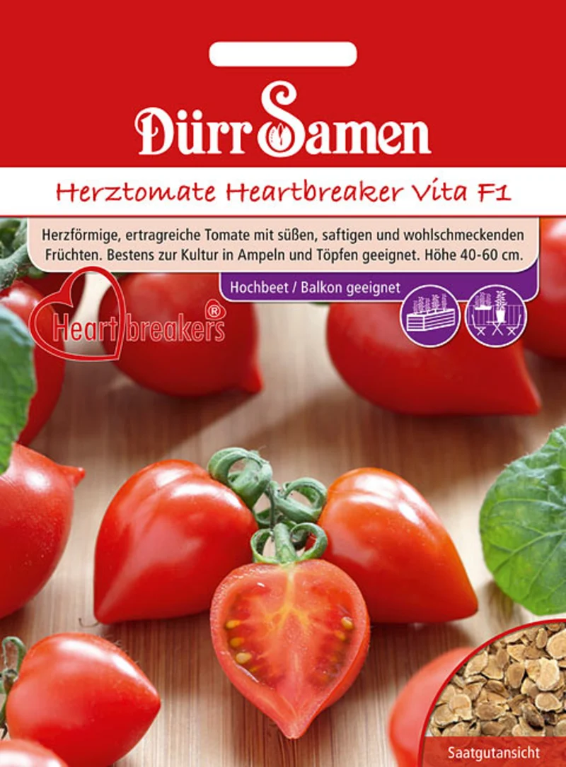 Herztomaten Heartbreaker Vita F1 Saatgut