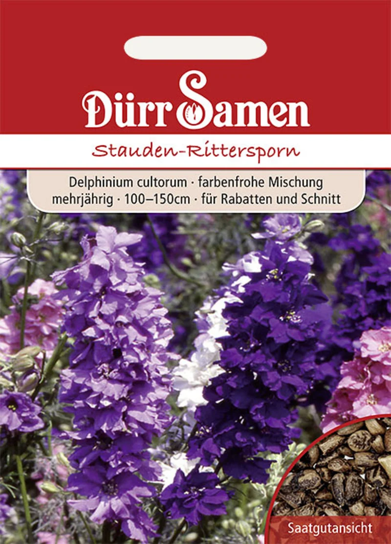 Stauden Rittersporn Saatgut