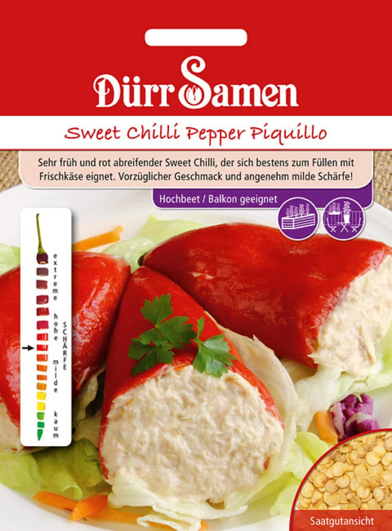 Sweet Chili Pepper Piquillo Saatgut