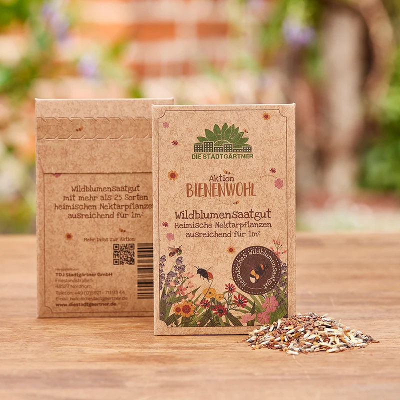 Saatguttütchen Wildblumen "Bienenwohl"