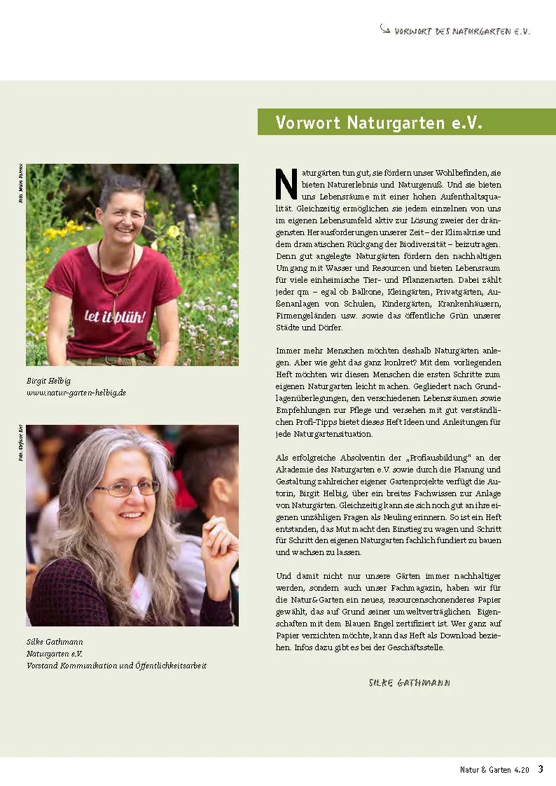 Naturgarten für Einsteiger