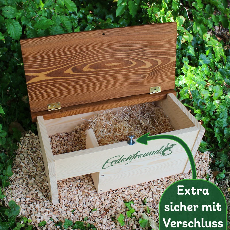 Igelhaus für den Winterschlaf