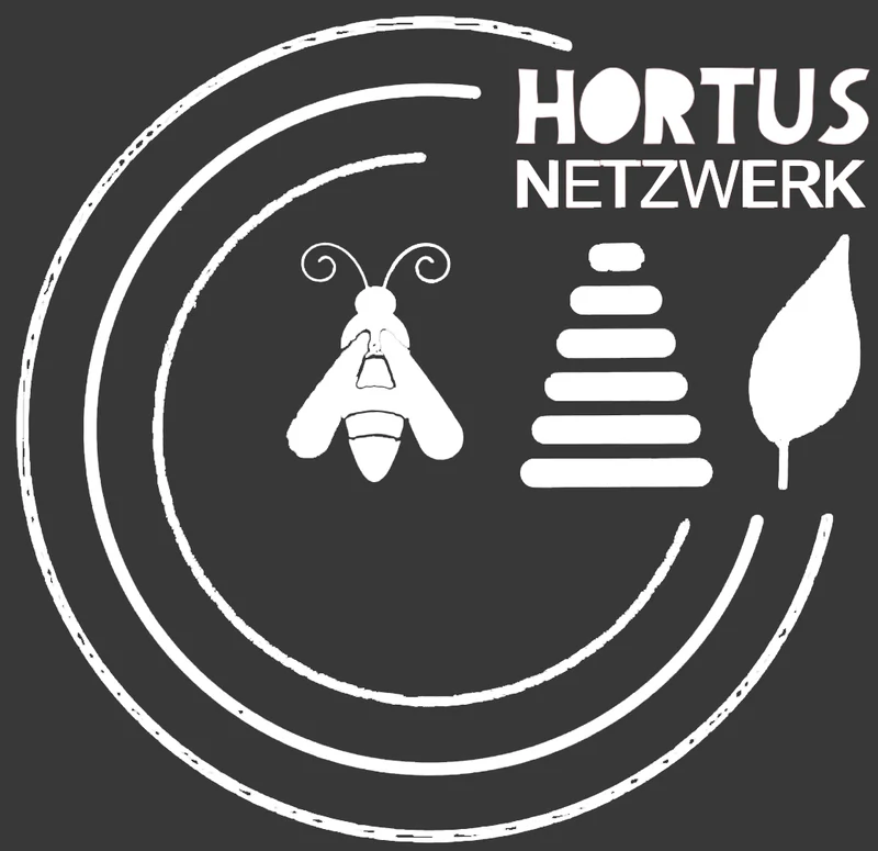 Hortus-Schild Weiß