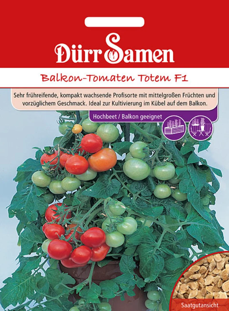 Balkontomate Totem F1 Saatgut