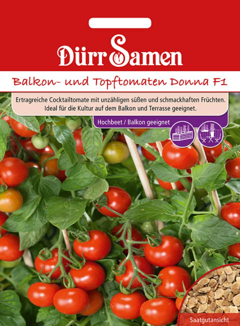 Balkontomate Donna F1 Saatgut