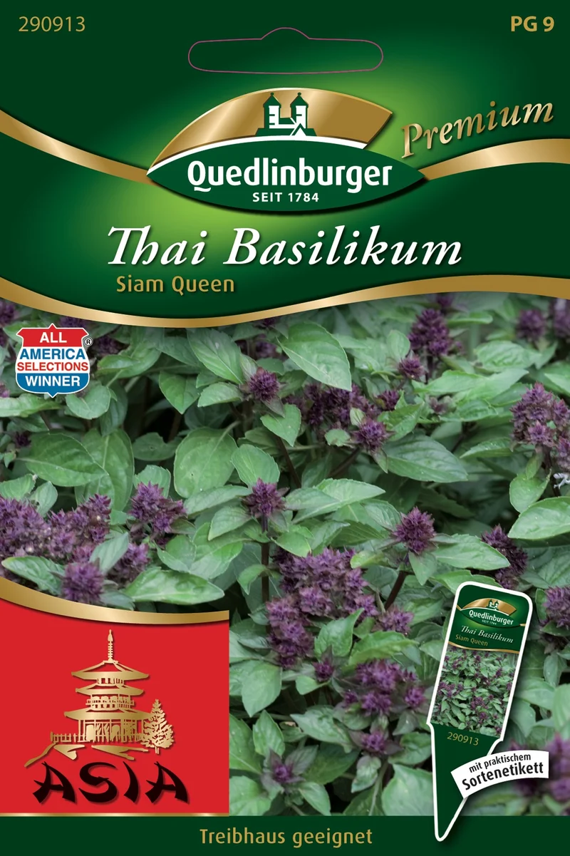 Thai Basilikum Siam Queen Saatgut