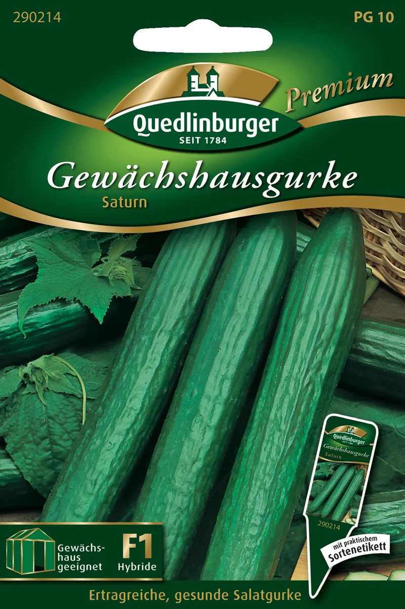 Gewächshausgurke Saturn Saatgut