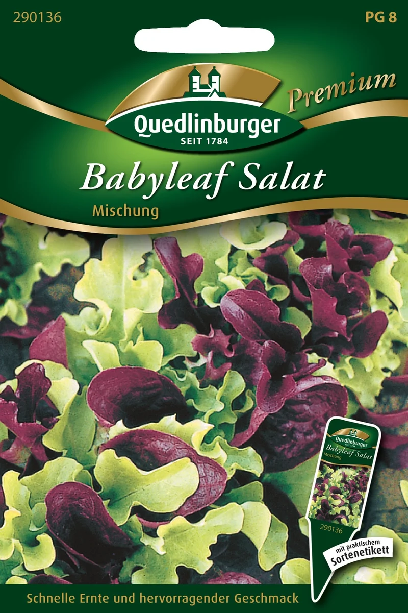 Pflücksalat Babyleaf Misch Saatgut