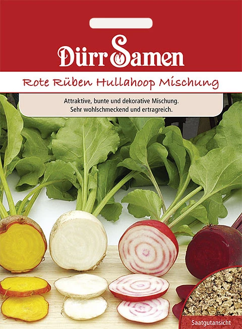Rote Bete Hullahoop Mischung Saatgut