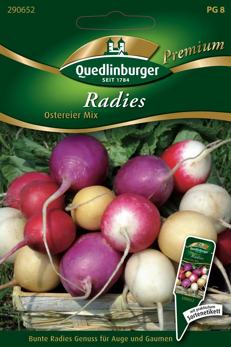 Radieschen Ostereier Mischung Saatgut