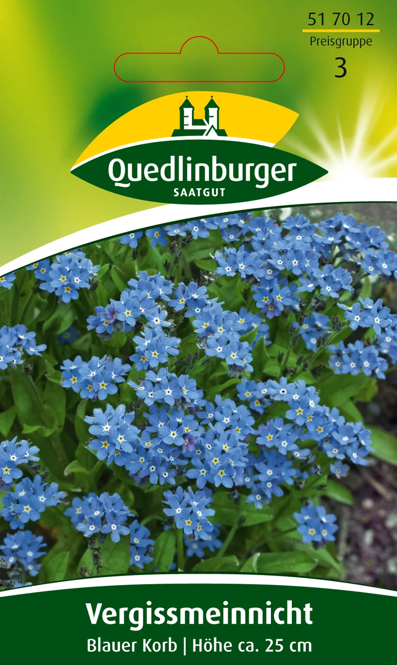 Vergißmeinnicht Blauer Korb Saatgut
