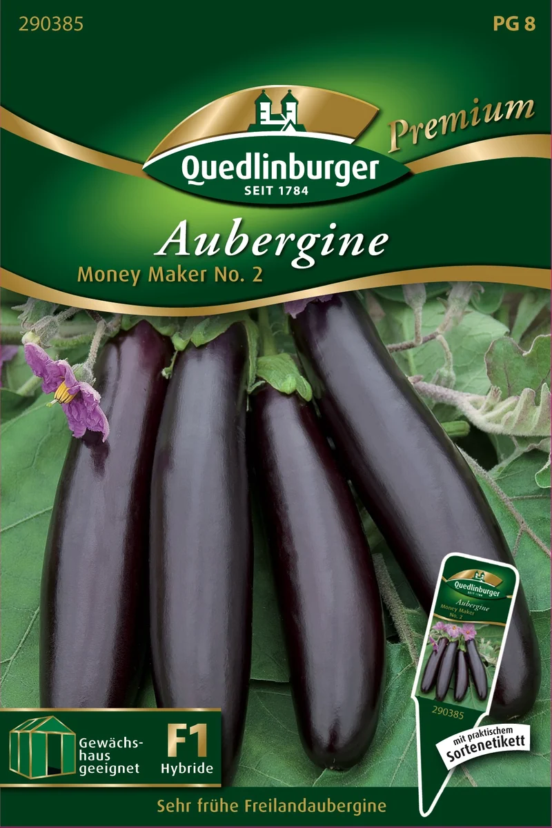 Freiland Auberginen Money Maker No 2 Saatgut