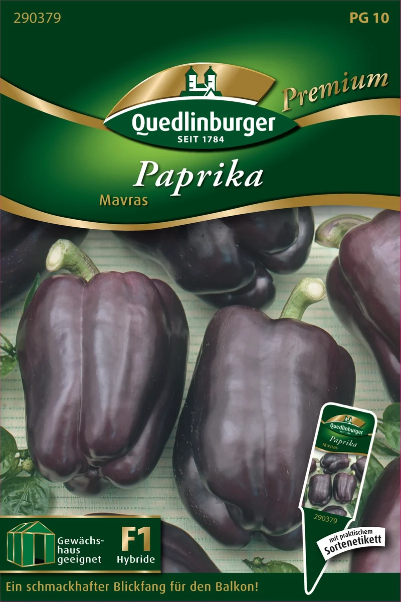 Paprika Mavras Saatgut