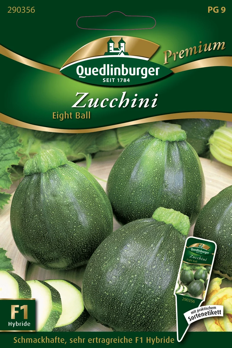 Zucchini Eight Ball Saatgut