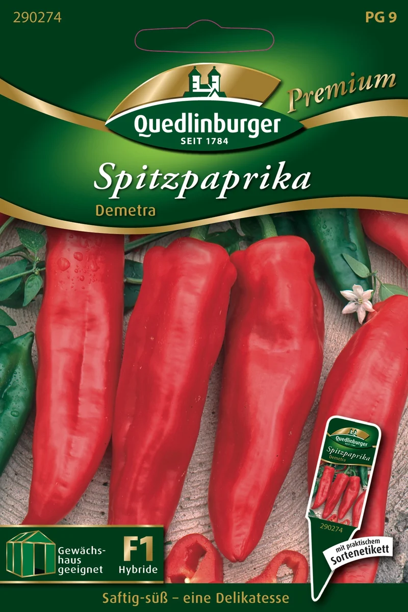 Paprika Demetra Saatgut